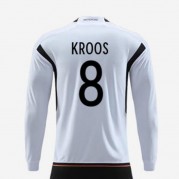 Billige Tyskland VM 2022 Fotballdrakter Toni Kroos 8 Hjemmedraktsett Langermet..